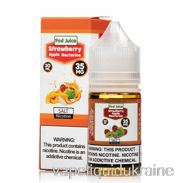 Vape Ukraine Strawberry Apple Nectarine - Pod Juice - 30mL 20mg